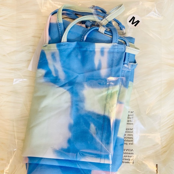 Women’s Multi Tie Dye Sexy Mini Dress - Picture 7 of 7